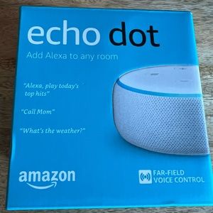 New echo dot 3rd generation